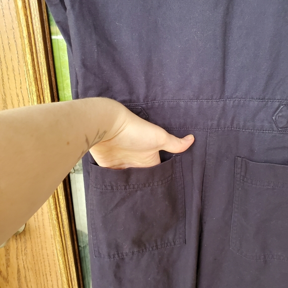 Navy Jumpsuit - Picture 7 of 8